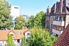Schöne helle Maisonettewohnung mitten in Ulm, 126 m², großzügig, 5-6 Zimmer, Loggia mit Münsterblick - Blick aus Kinder- / Schlafzimmer