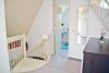Schöne helle Maisonettewohnung mitten in Ulm, 126 m², großzügig, 5-6 Zimmer, Loggia mit Münsterblick - Blick zum Bad