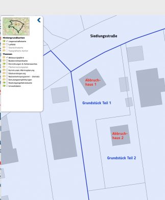 Wohnbaugrundstück 1.097 m² in sehr guter Lage mit 2 Abbruchhäusern, 70771 Leinfelden, Wohngrundstück