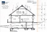 Gemütliches Haus, Garten, Garage, ruhige ländliche Lage, Einkauf innerhalb 1 km - Schnittzeichnung