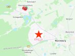 Mehrere Grundstücke zur Auswahl z.B. 625 m² + 875 m² + 1.050 m² + 1.300 m² MÜNCHEBERG City-Siedlung - Lageplan Übersicht 1