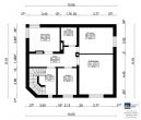 Massives Försterhaus im Wald, 6 Zimmer, ca. 4.600 m² Grundstück, Garage, Nebengebäude - Grundriss OG
